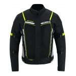 Plus Racing YUKON motoros kabát fekete-neon Plus Racing YUKON motoros kabát fekete-neon